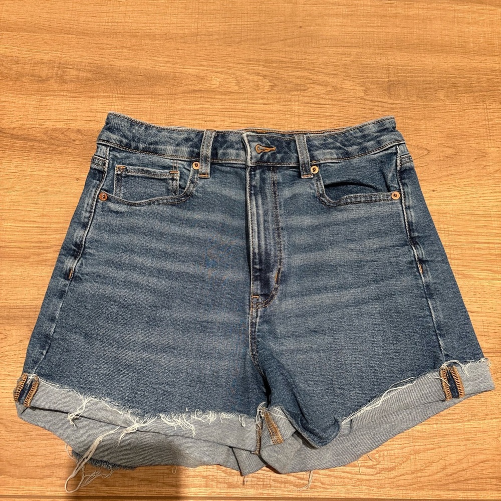 American Eagle Outfitters Dark Blue Jean Shorts